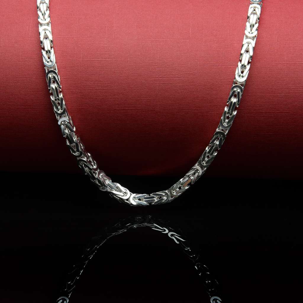 Gümüş Zincir, Erkek Gümüş Zincir, Kadın Gümüş Zincir, 925 Ayar Gümüş, Silvalli Gümüş